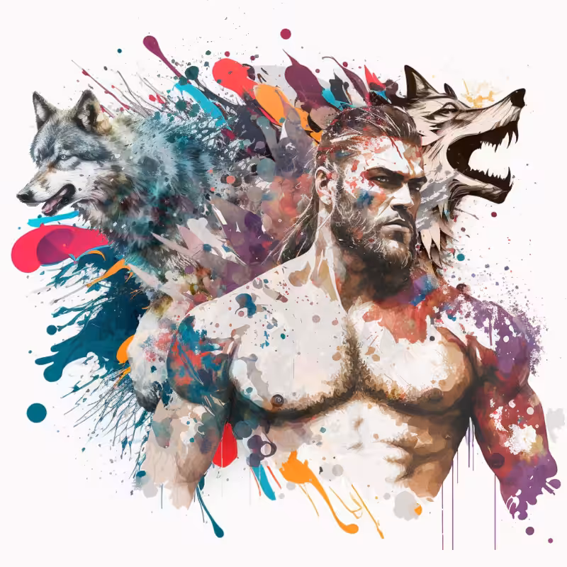 The Wolf and The Wrestler Bloke #19