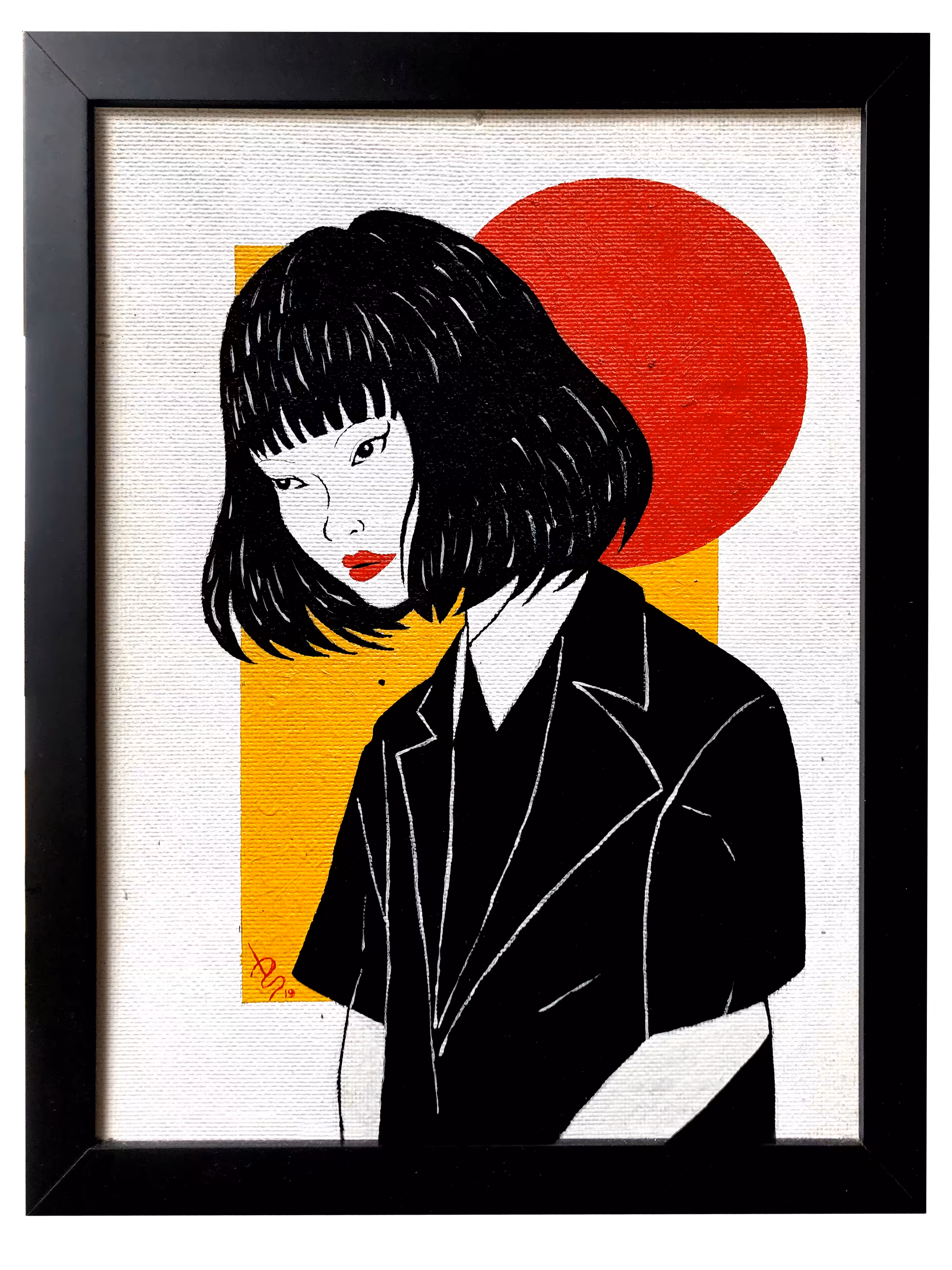 Aoi Okuyama taki giri framed