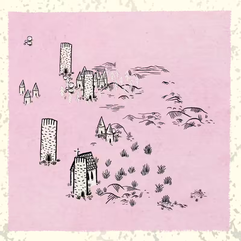 Medieval Village  #133
