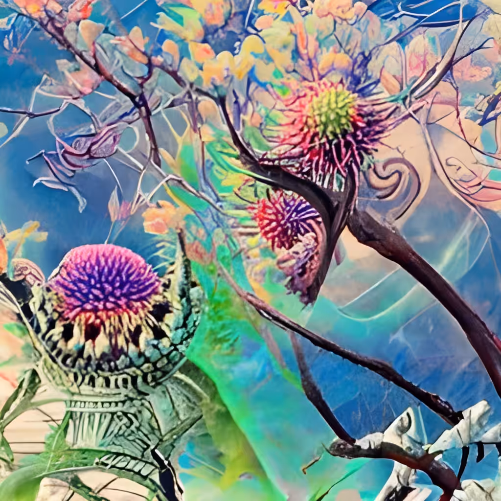 Dimensional Daydreams beneath The Flora
