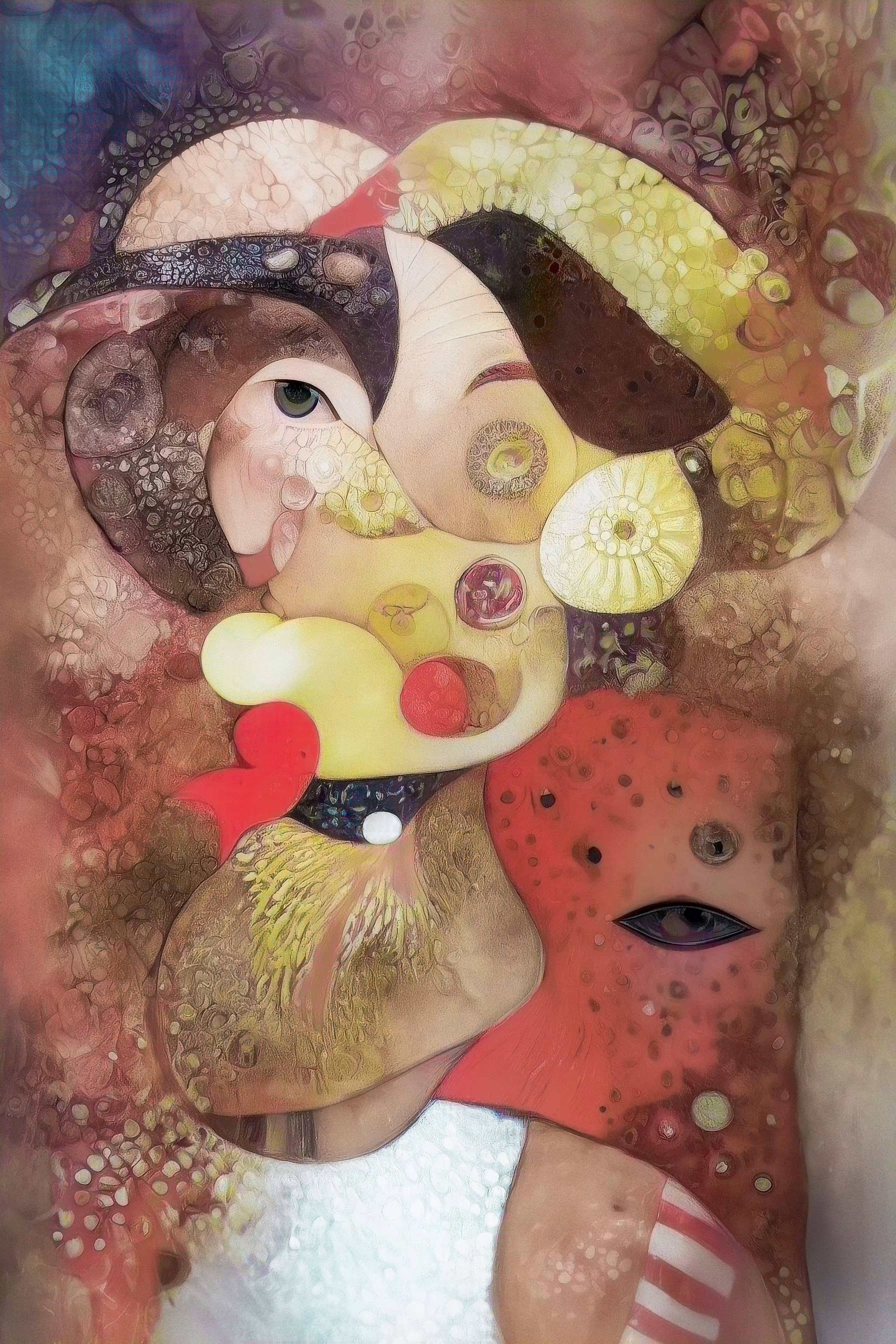 Vivid and Abstract People #4 Trashy