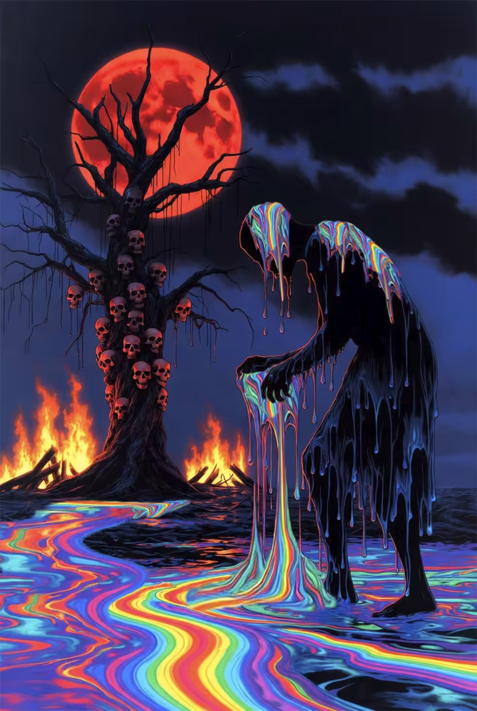 **Neon Nuclear Necrosis**