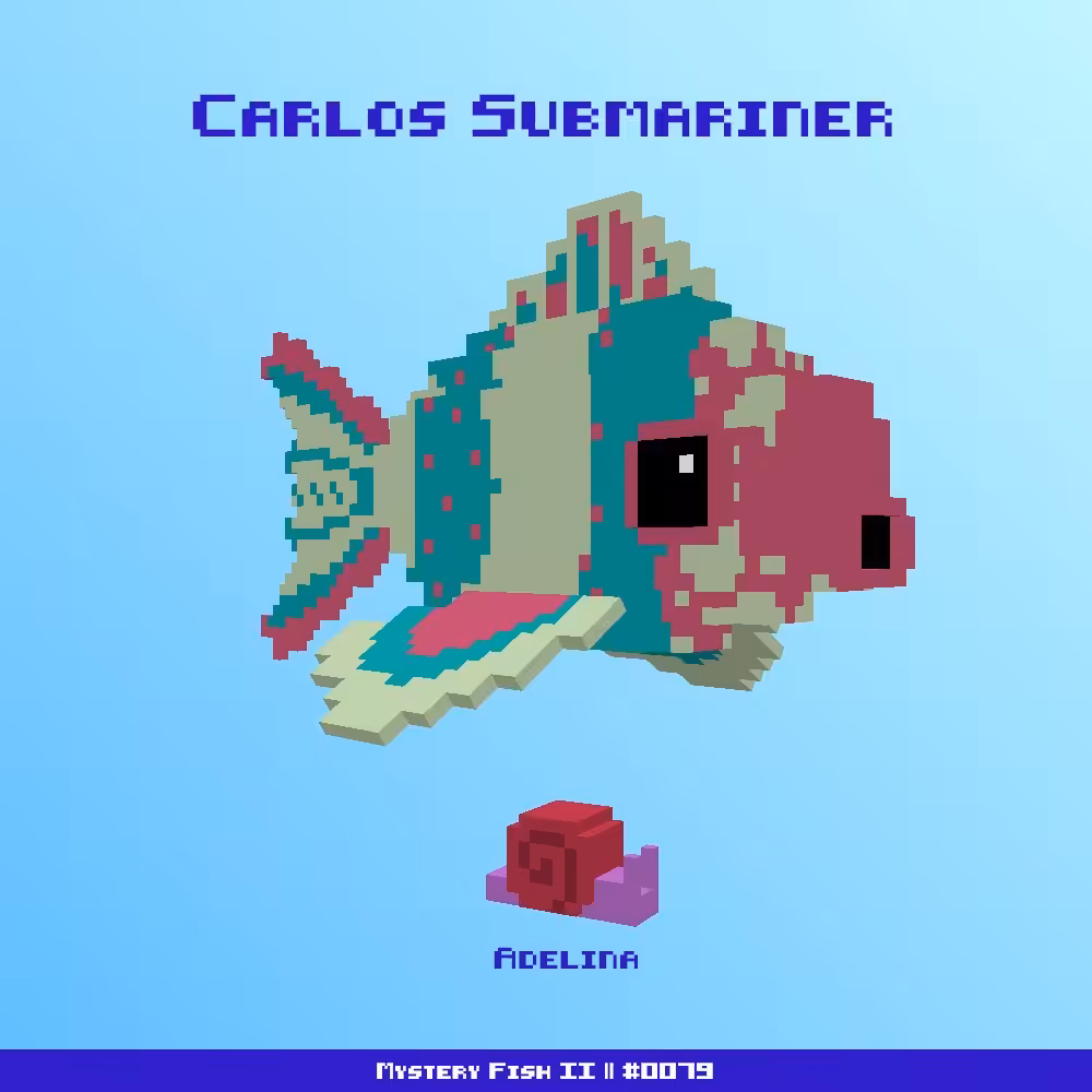 Carlos Submariner :: Mystery Fish 0079/1000