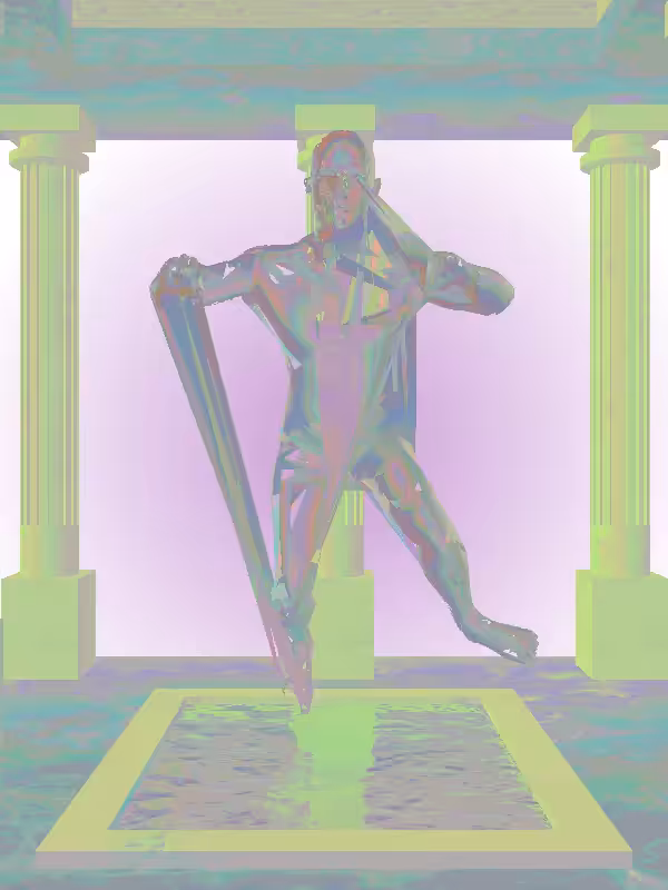 HeavenComputer: The Treading Water Chatoyant Amazonite Man #7101