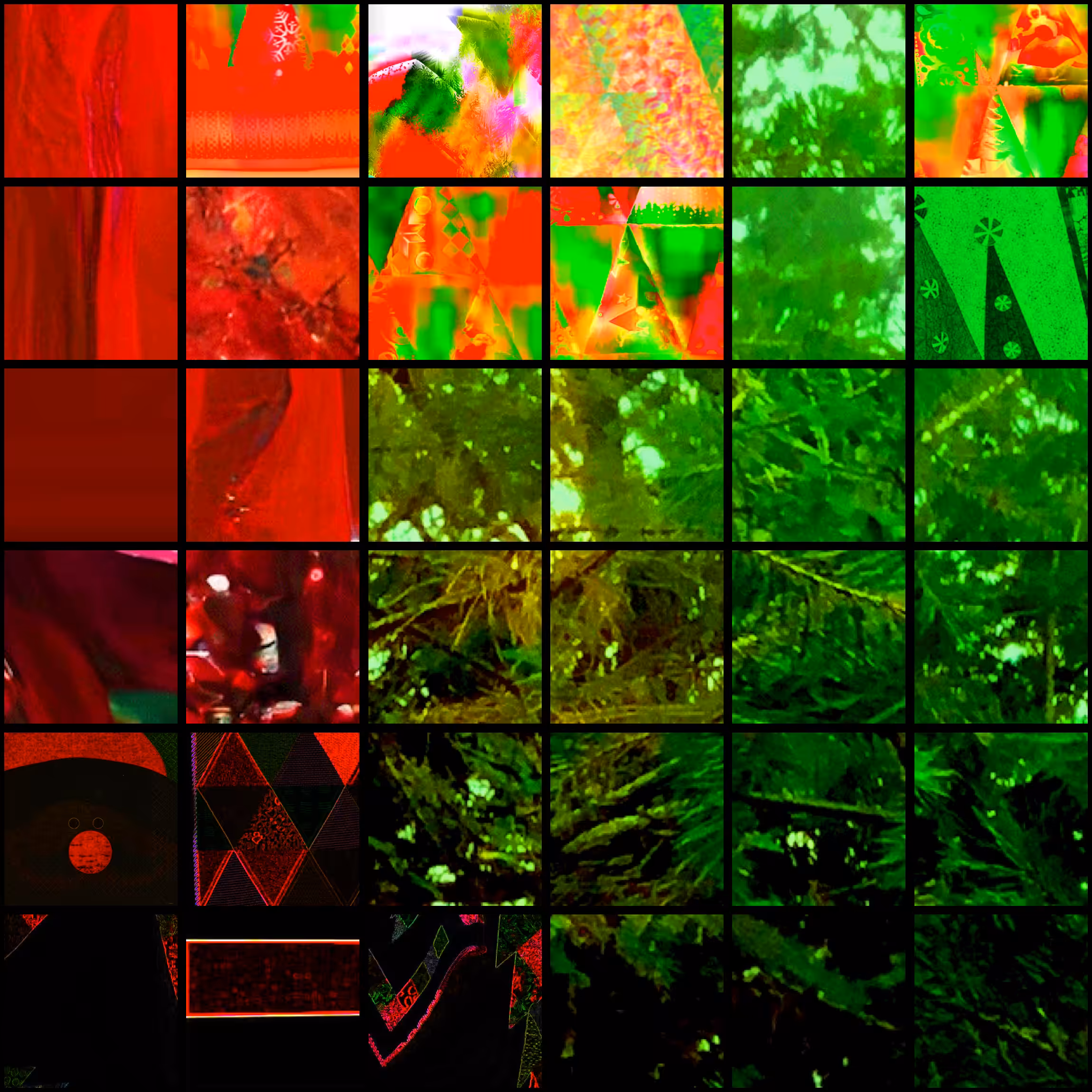 Retired Christmas Glitch Quilt Squares 2021.29