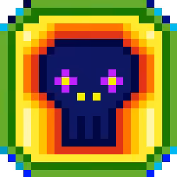 Skulls Pixels Coins #90