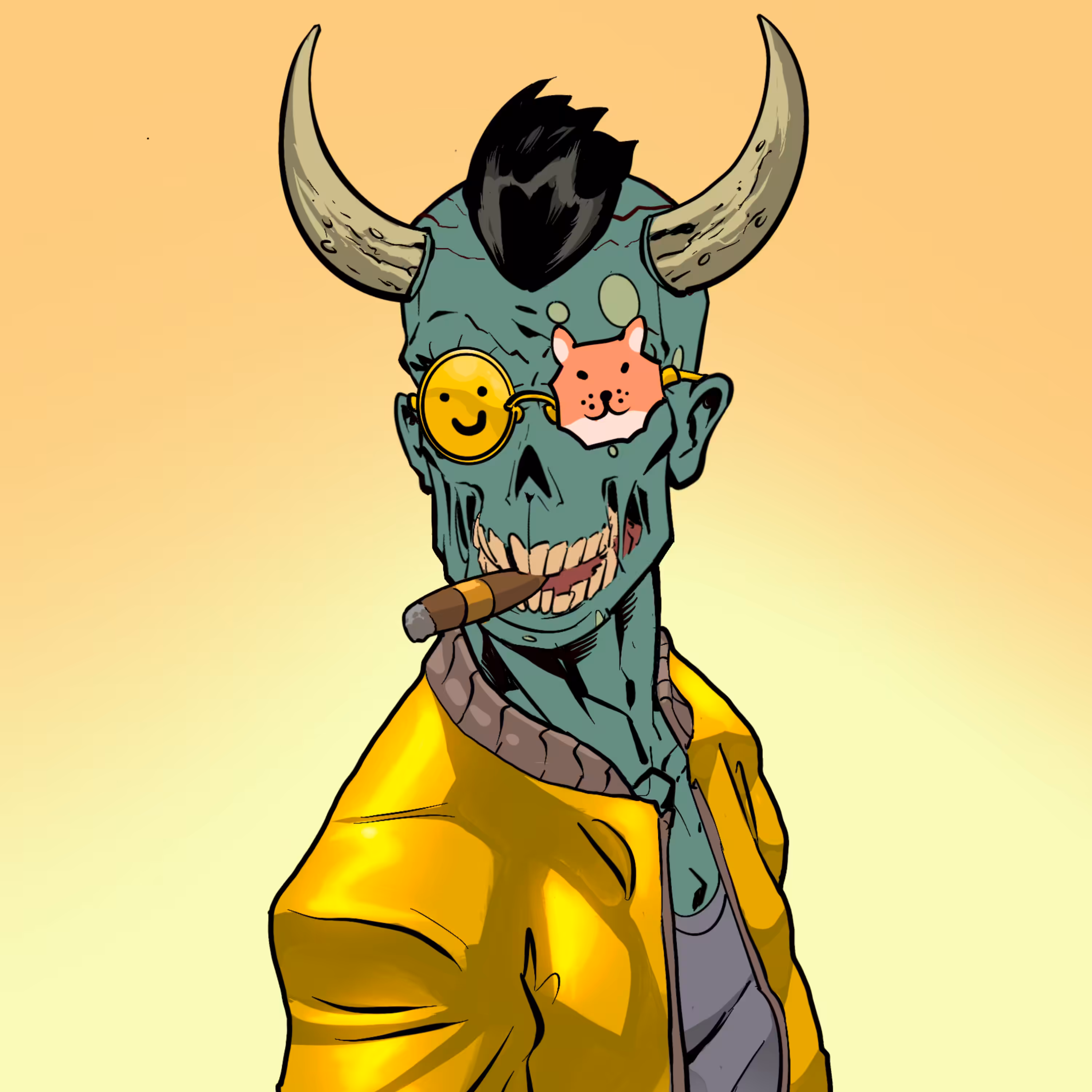 GlieseZombiesPFPs: GlieseZombiePFP #2457