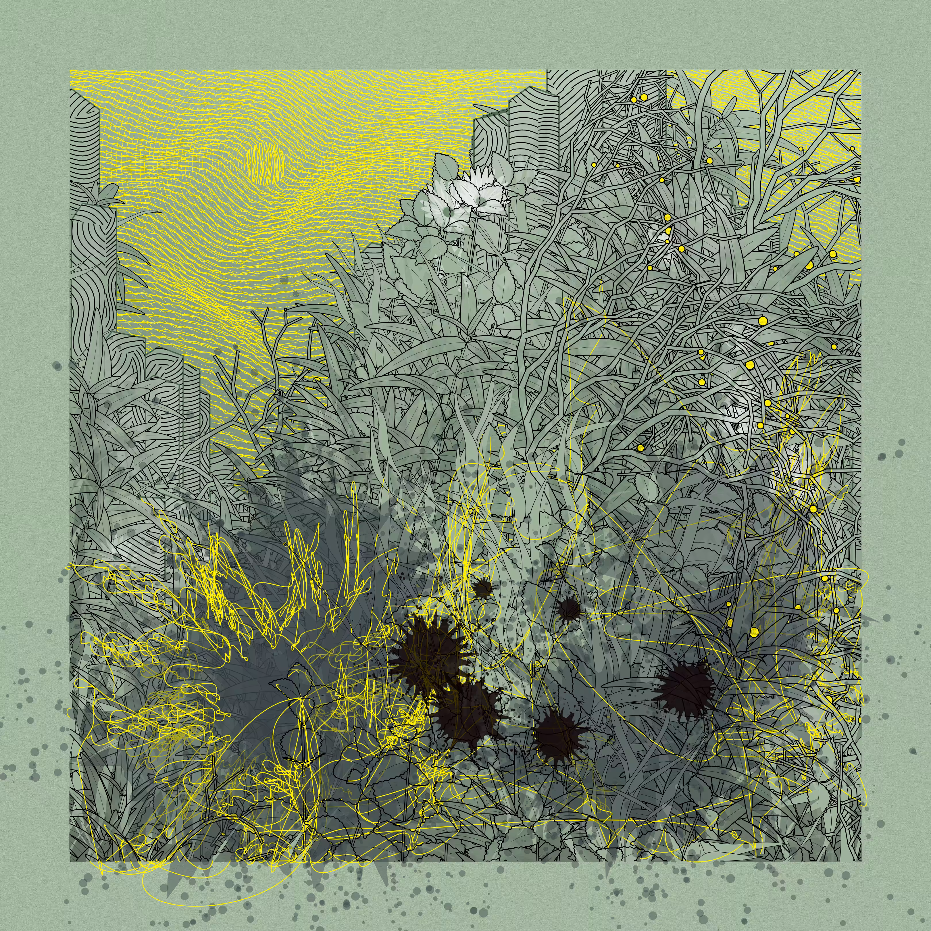 Landscape with Carbon Capture #9046