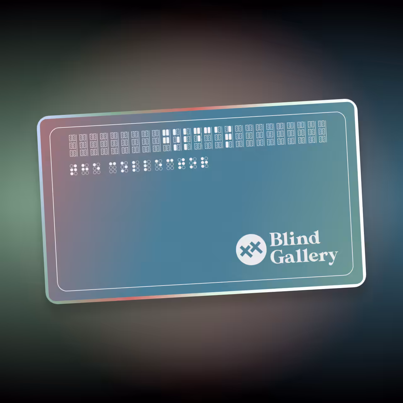 Blind Gallery Club Membership #205
