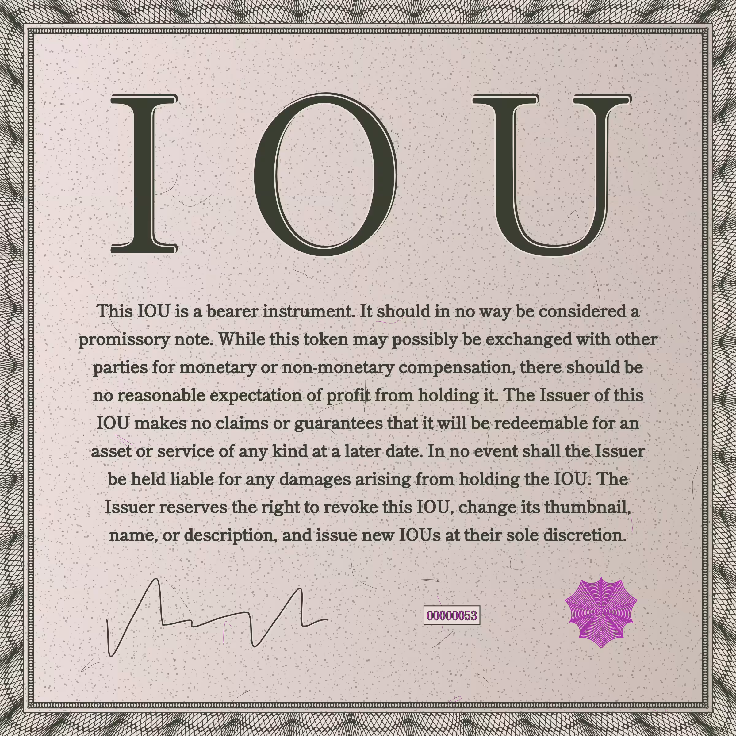 IOU #53