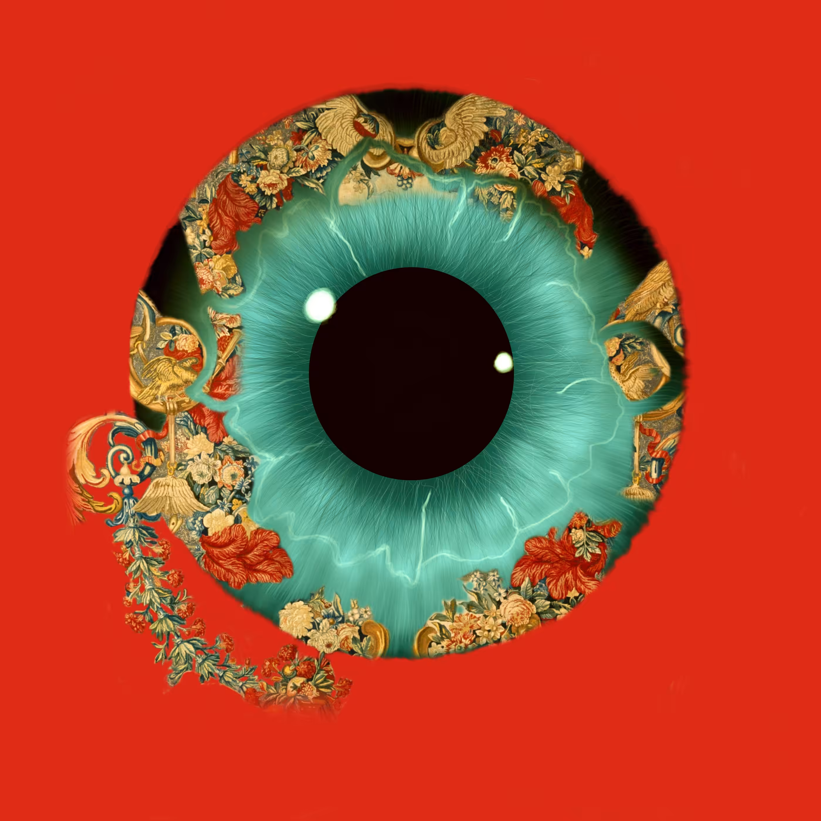 Eyemazing Iris: Avantgarde ‐ Red