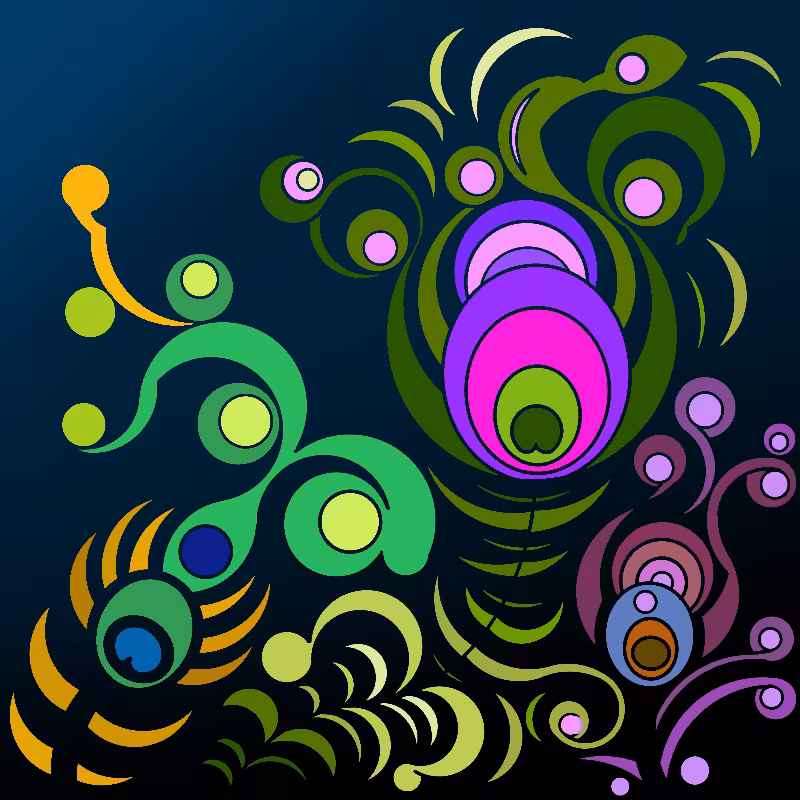 Peacock Feather #14
