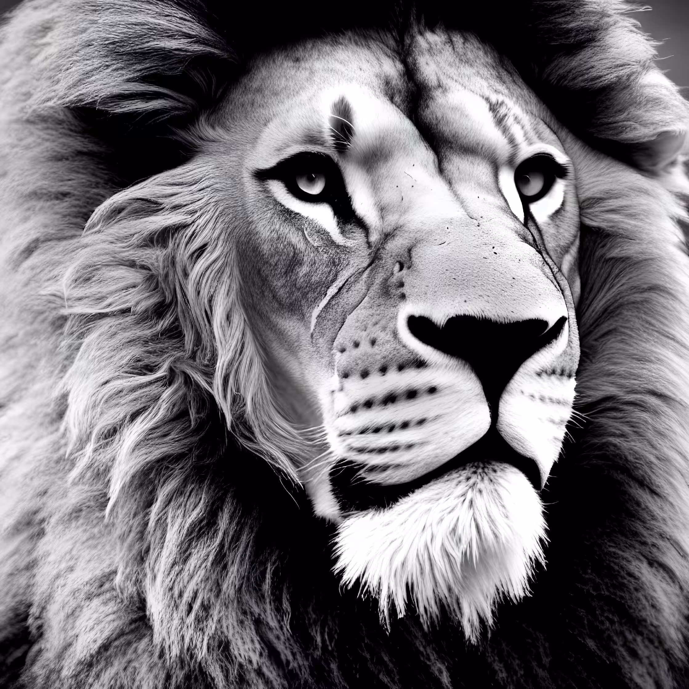 A lion's roar 