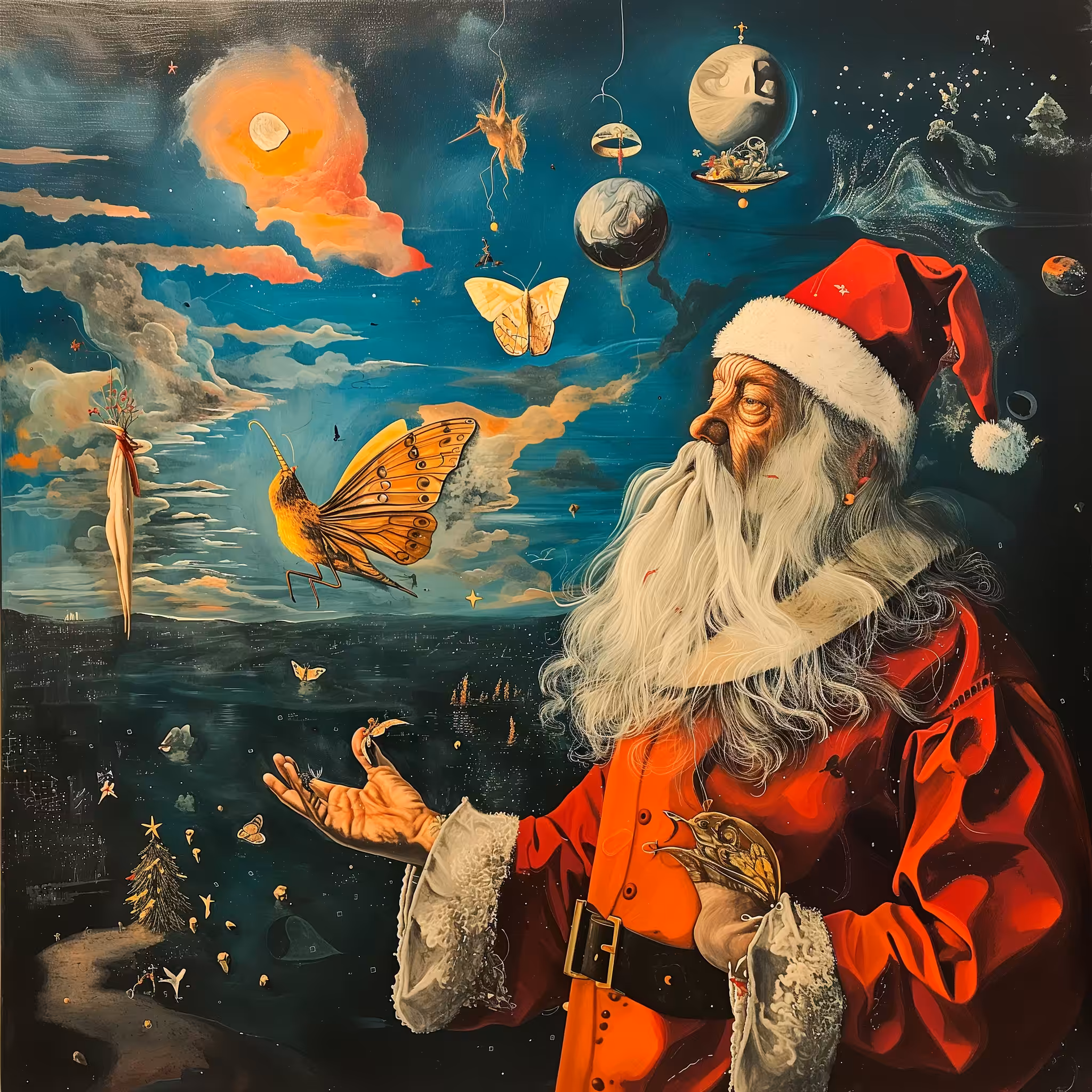 Surreal Santa