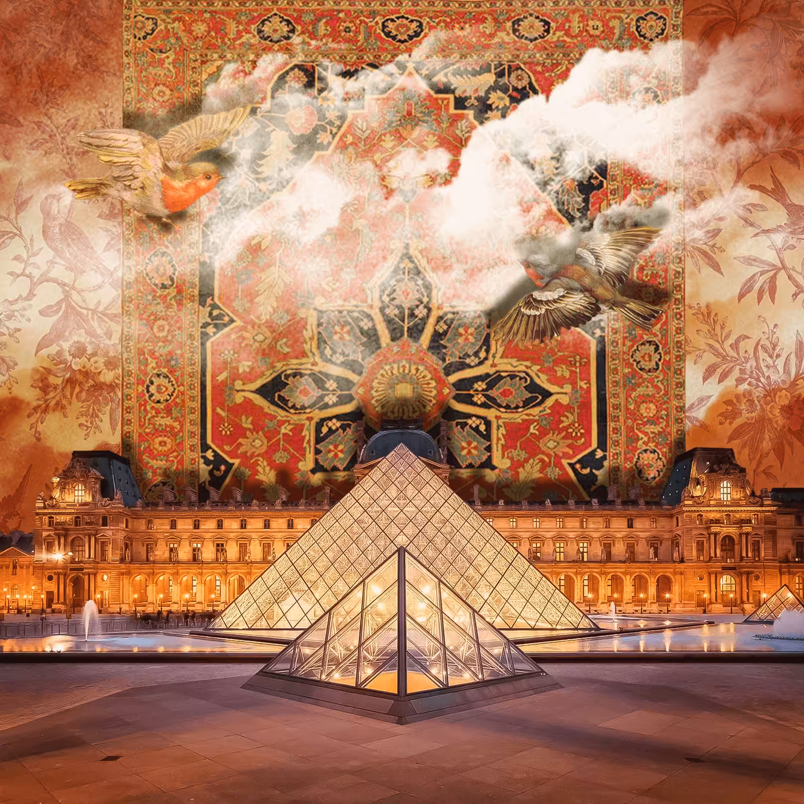 AC- Sun and Moon’s date night at louvre 