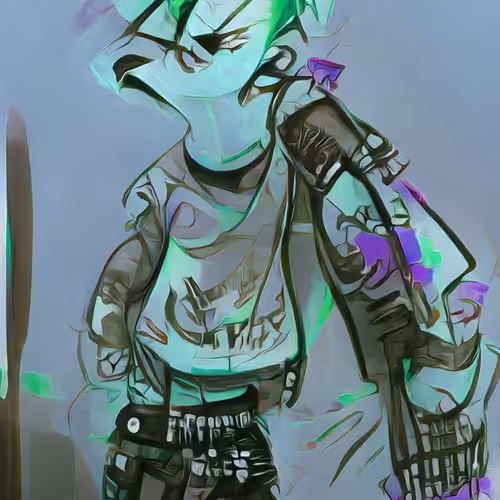 Scribbled Punk #6