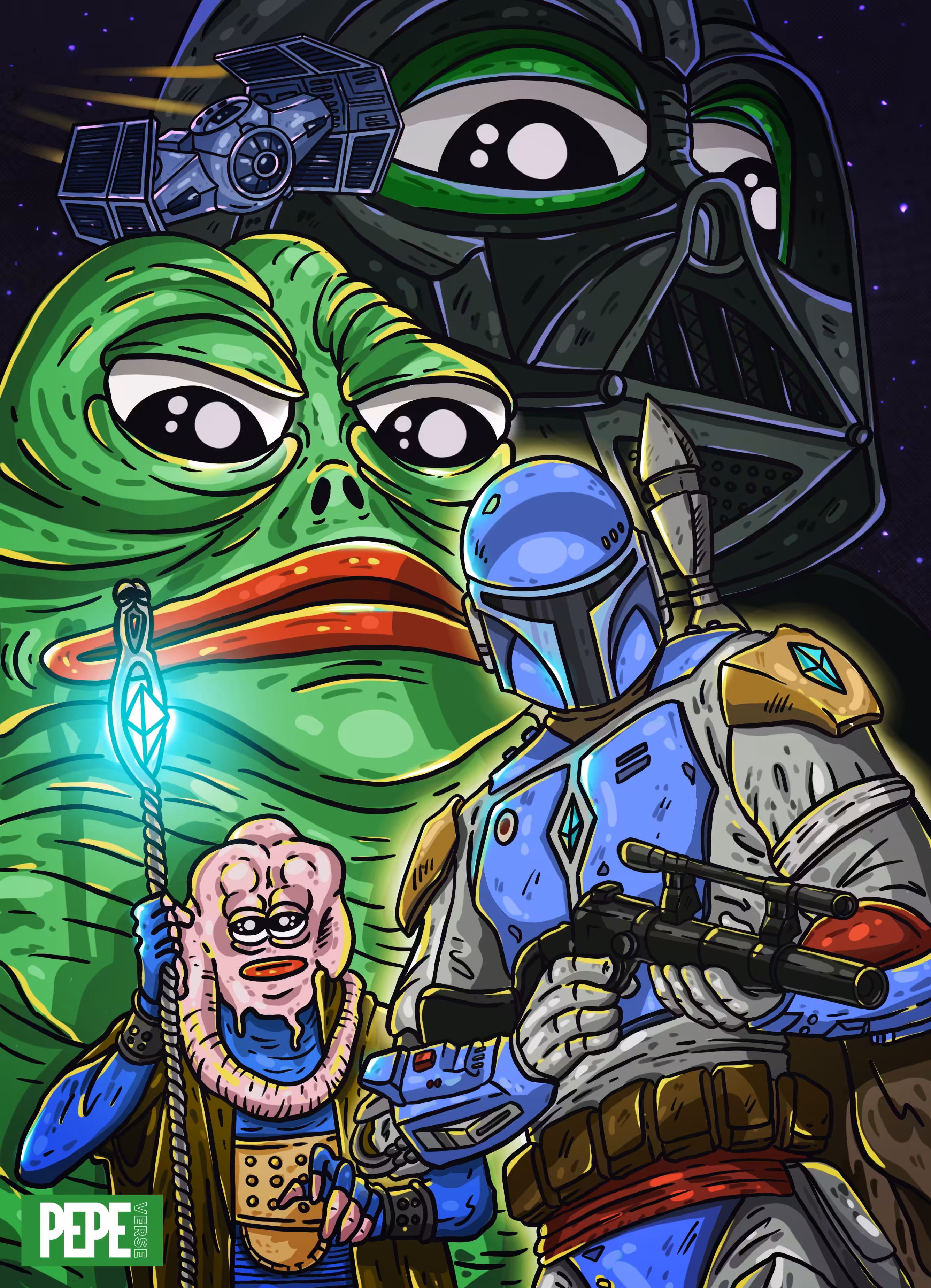 Star Frogs : Pepe Hunters
