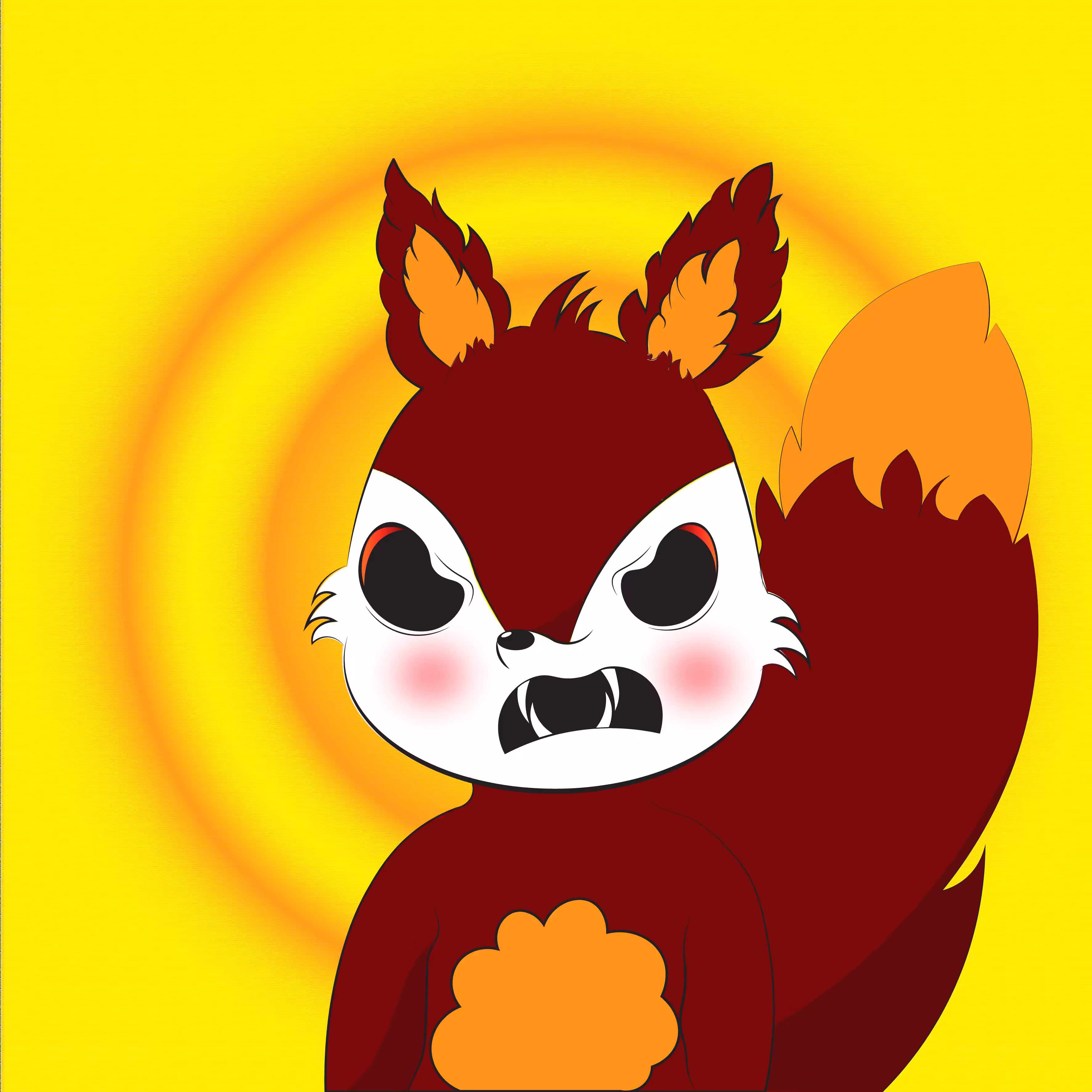 cloudy fox