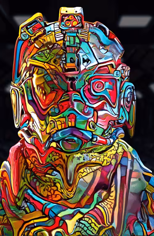 The trippy head #5
