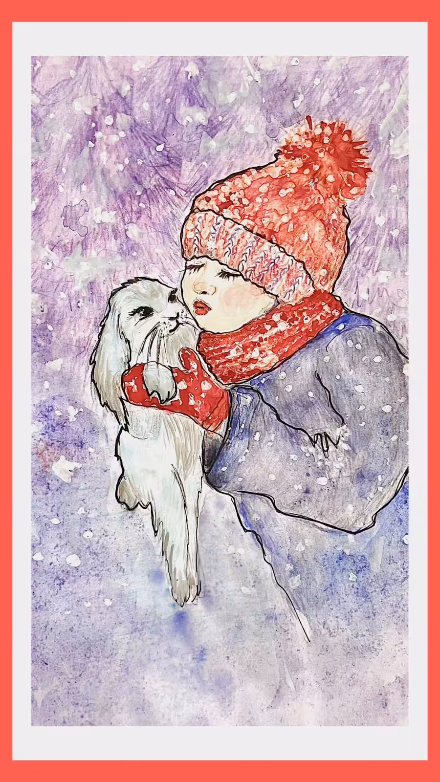 A tender kiss