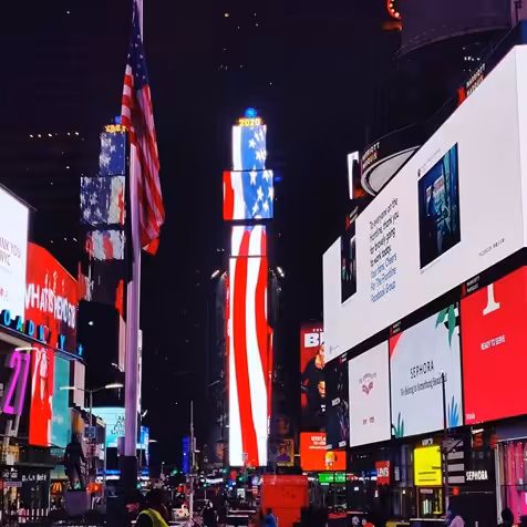 memorial day weekend times square nyc manhattan