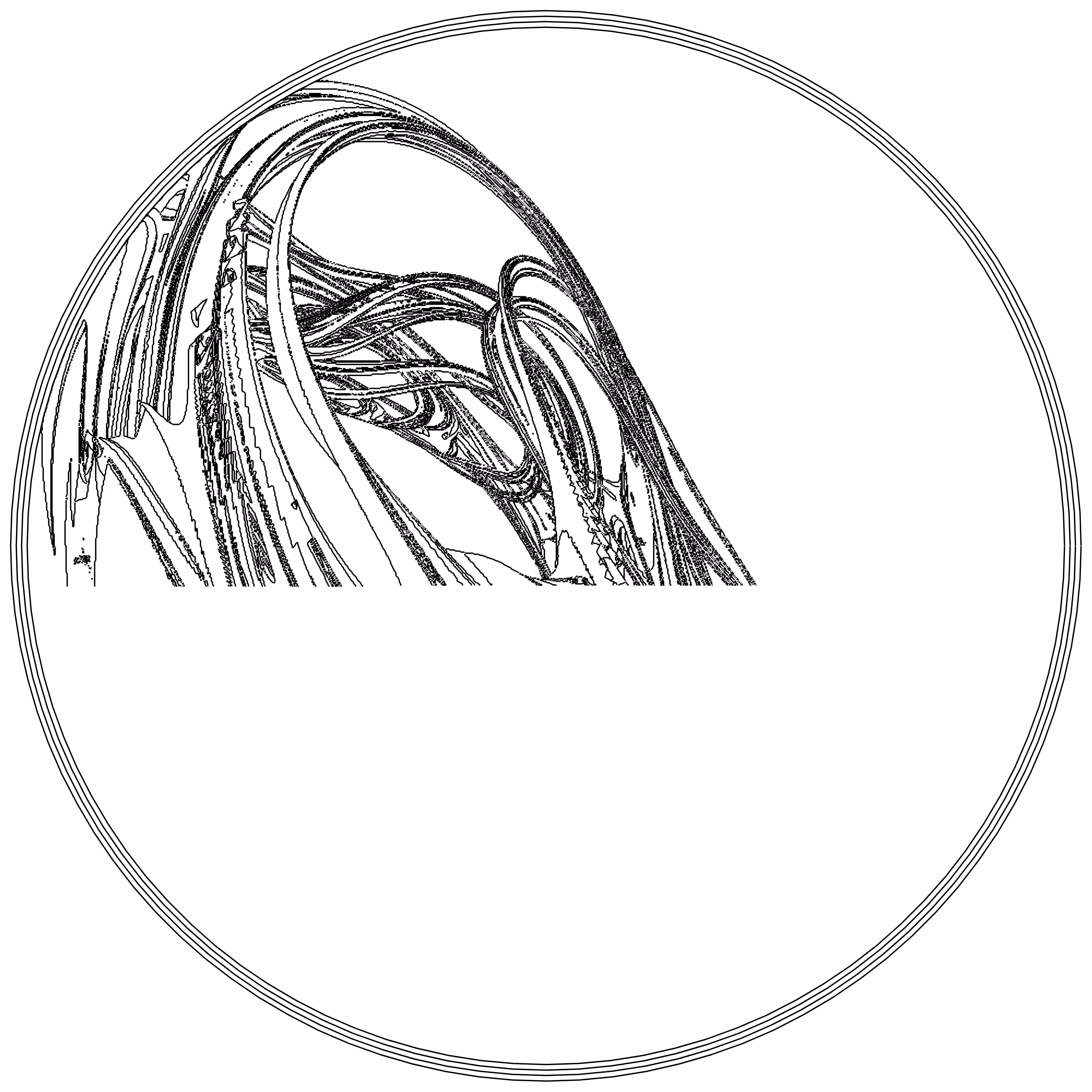LL21 Fractal Contour #105
