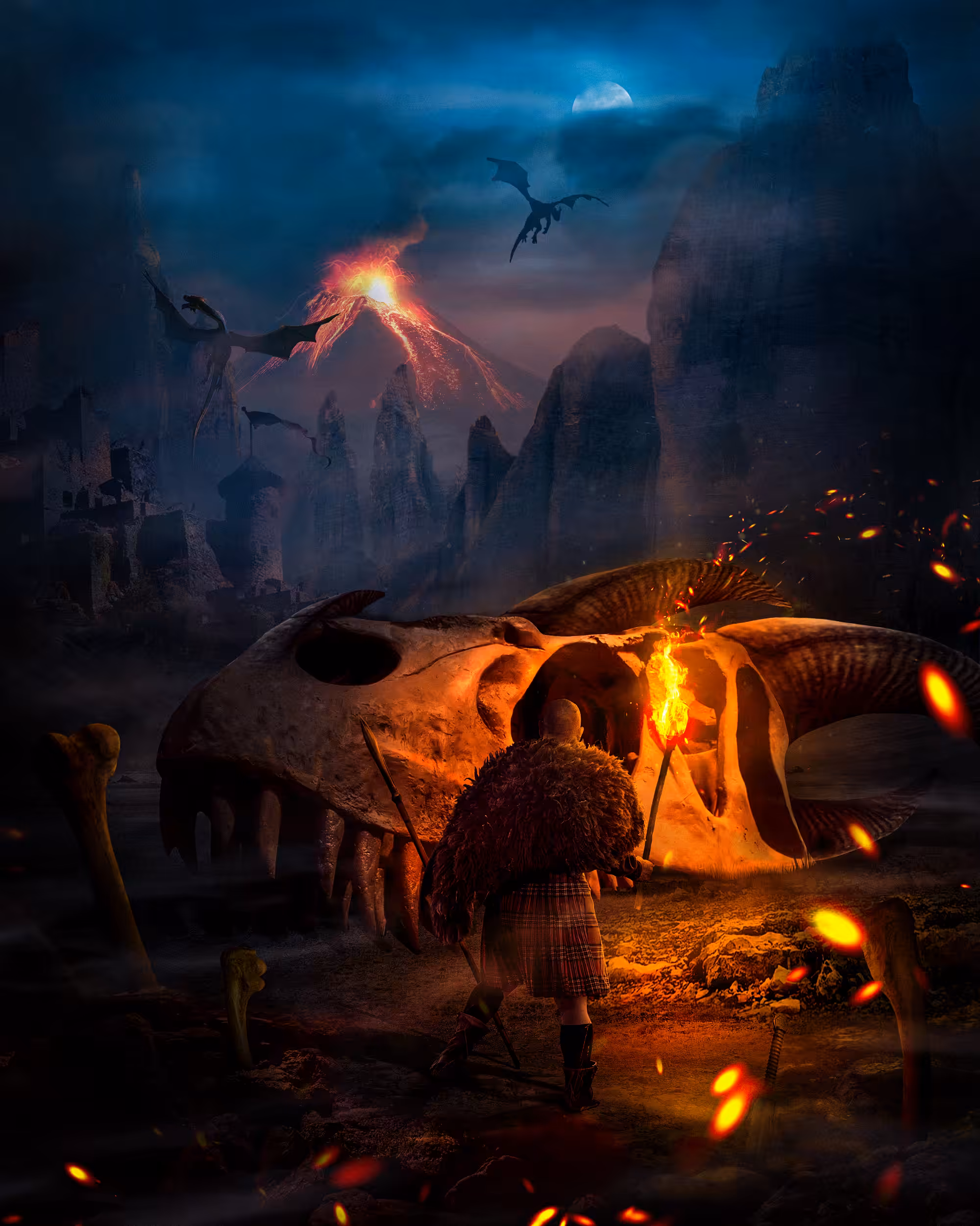 Dragon Skull