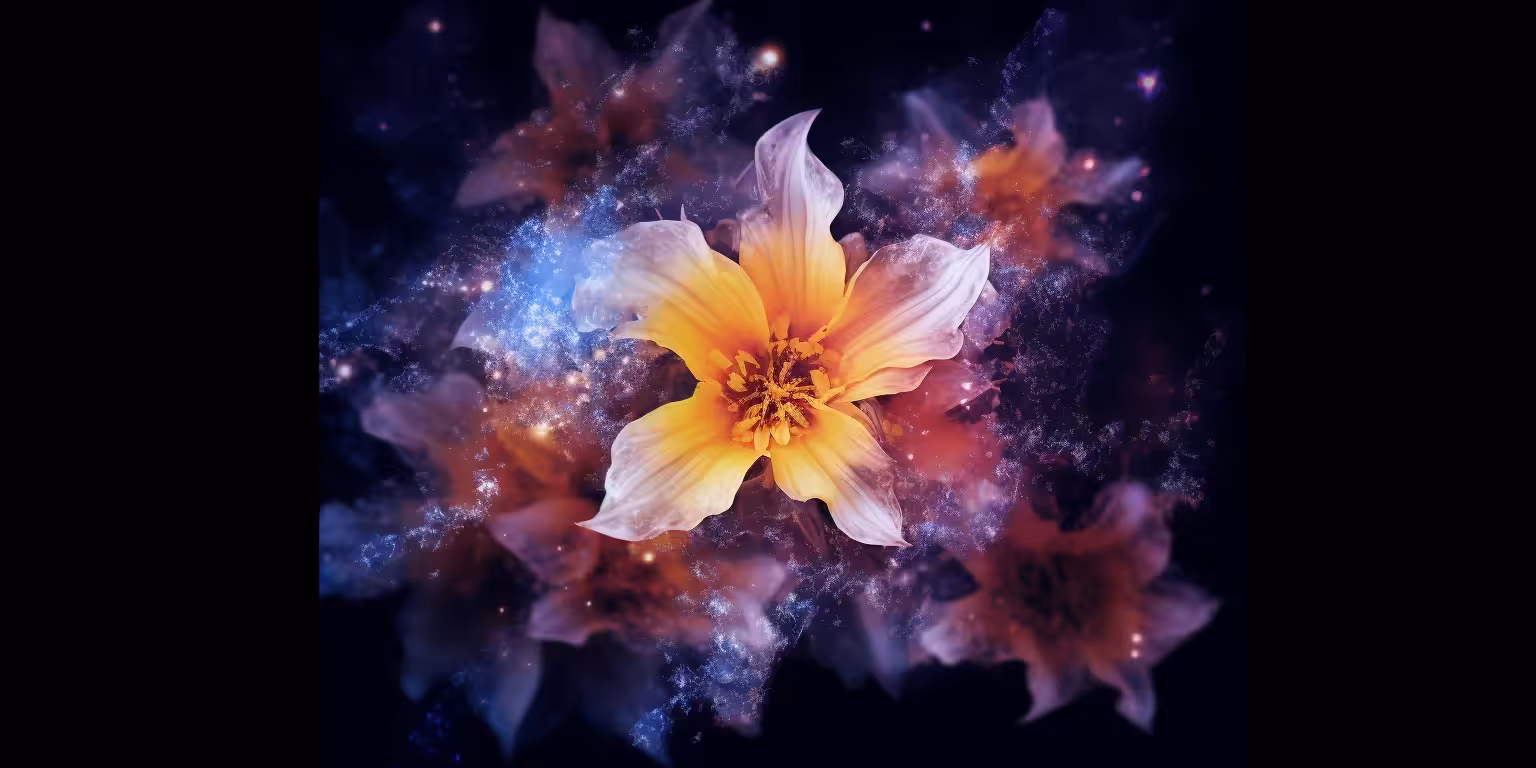 AI Florals: Floral Nebula 3