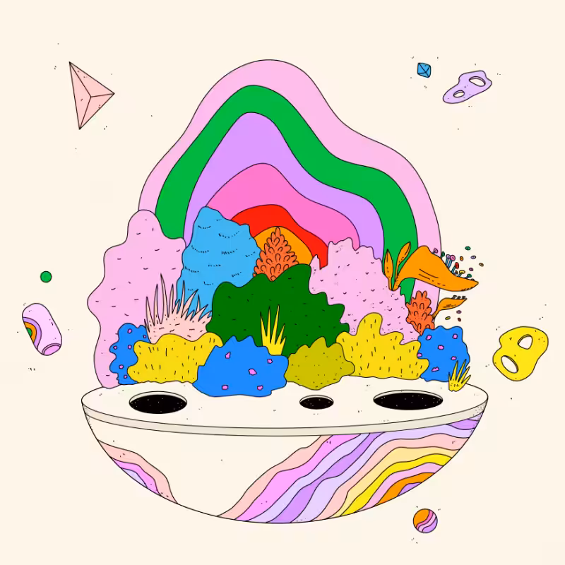 🌈🌴🪐 #172