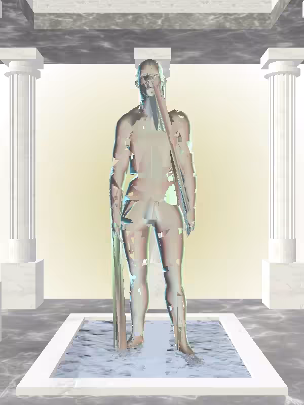 HeavenComputer: The Phone Calling Chatoyant Amazonite Man #1224