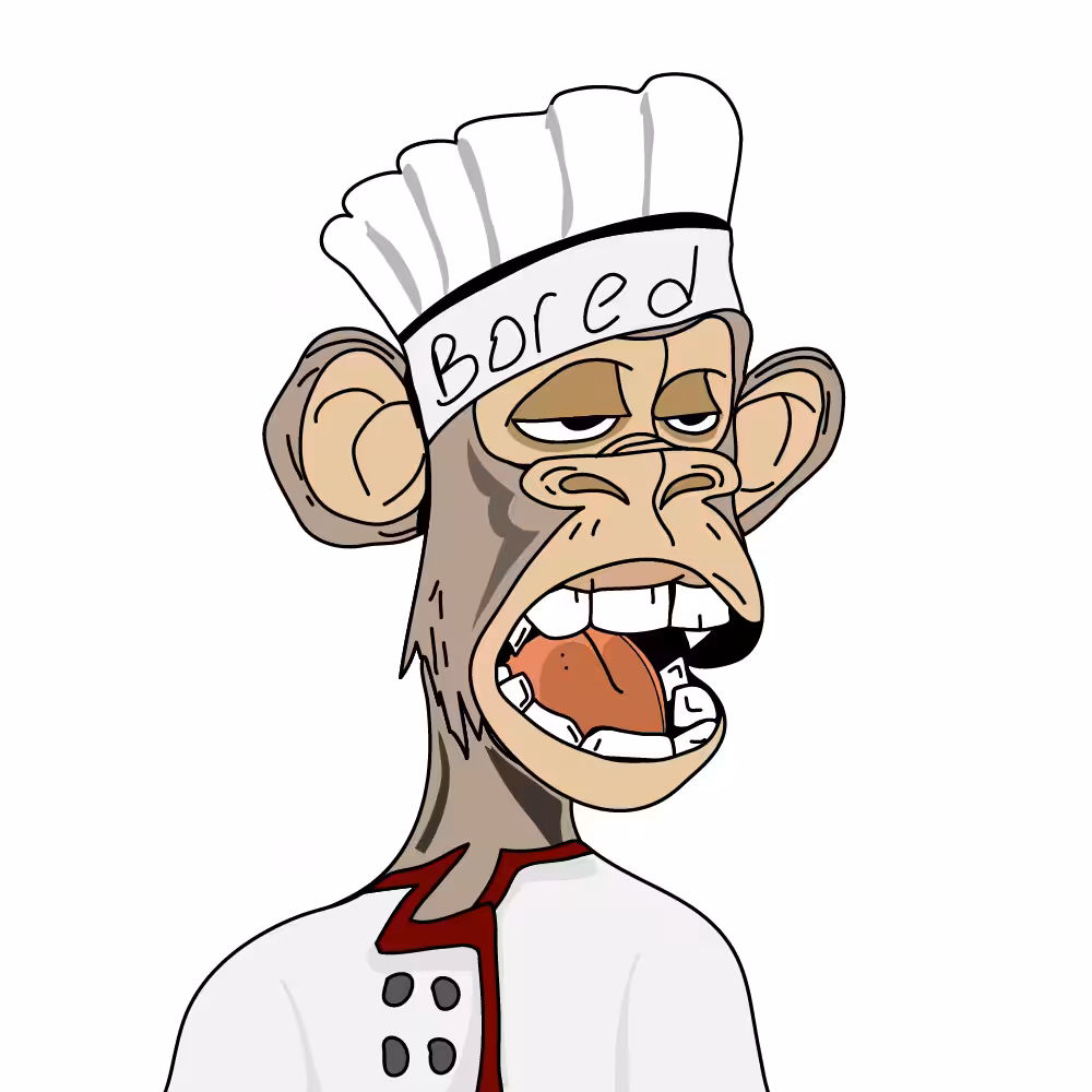Bored Ape Pop Art - Bored Chef