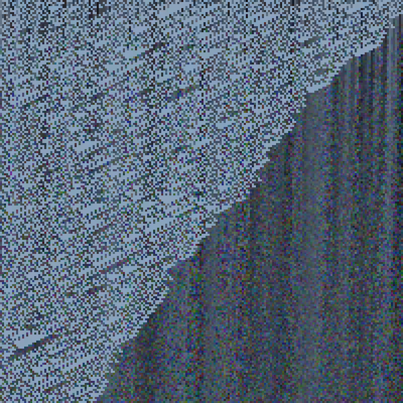 Colored Elementary Cellular Automaton #203