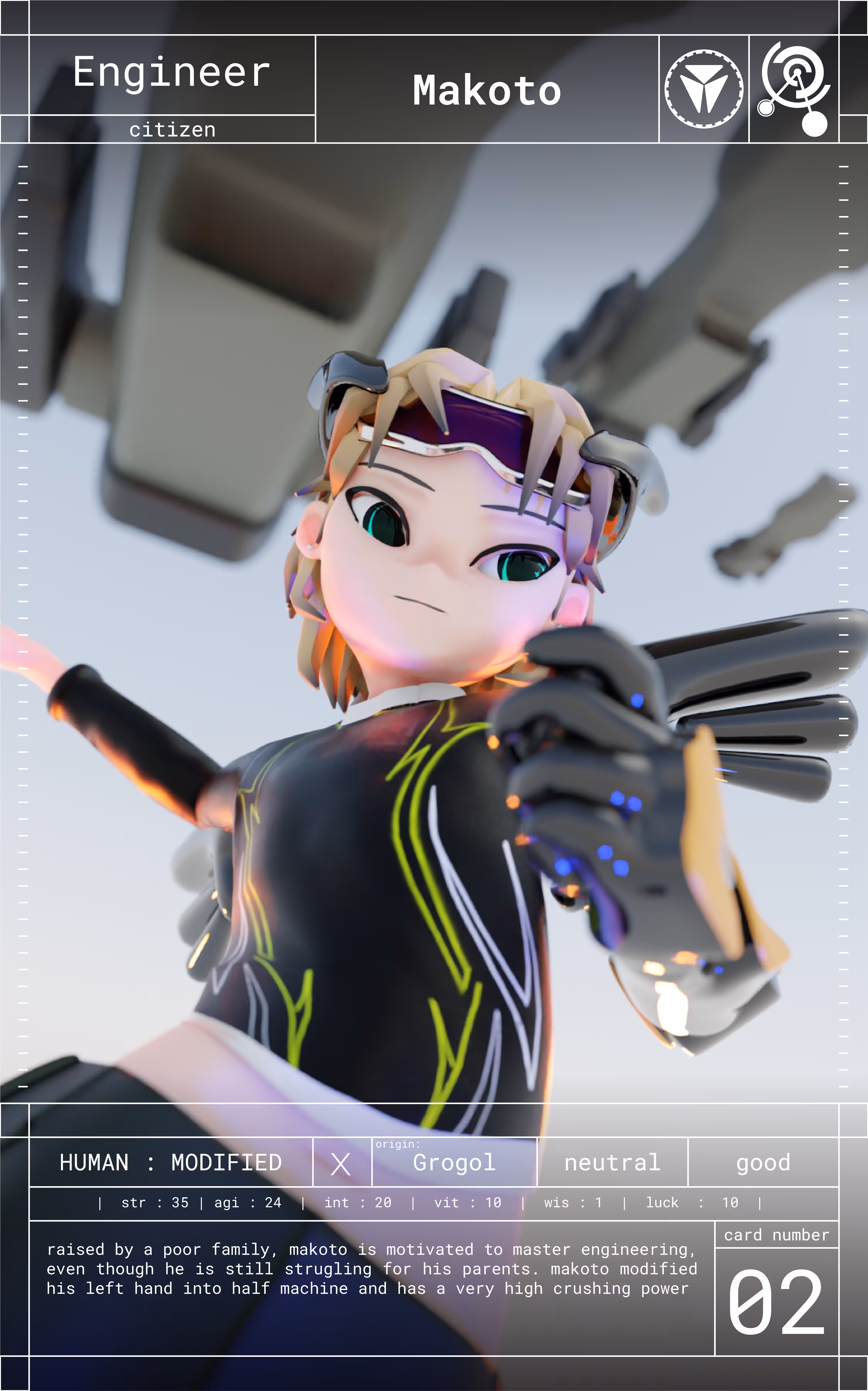 #02 [engineer] [makoto]