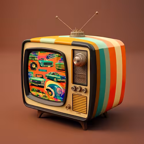 Futuristic Retro TV: Sci-Fi TV #2