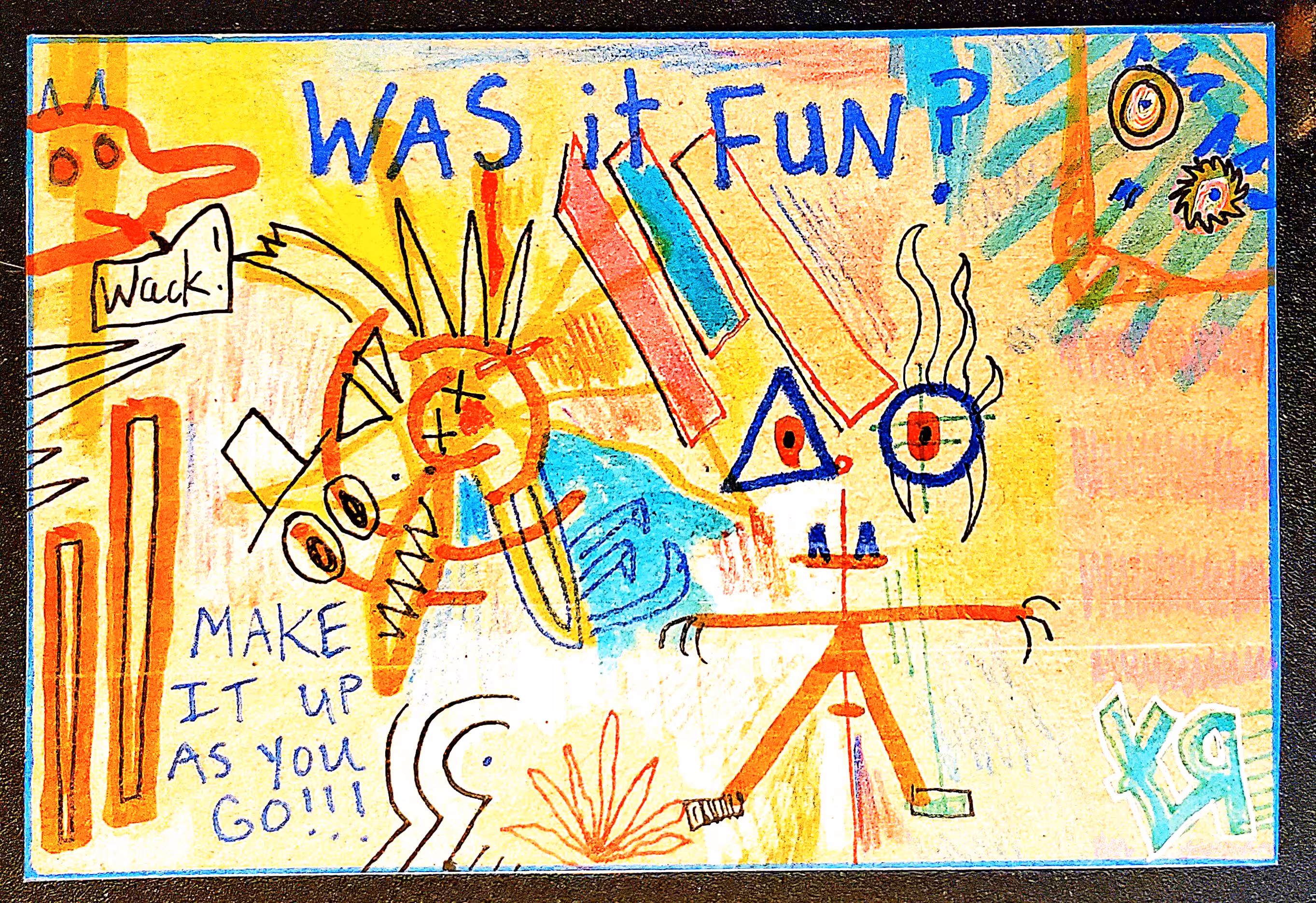 "Was It Fun?" by Richard F. Yates (Holy Fool)