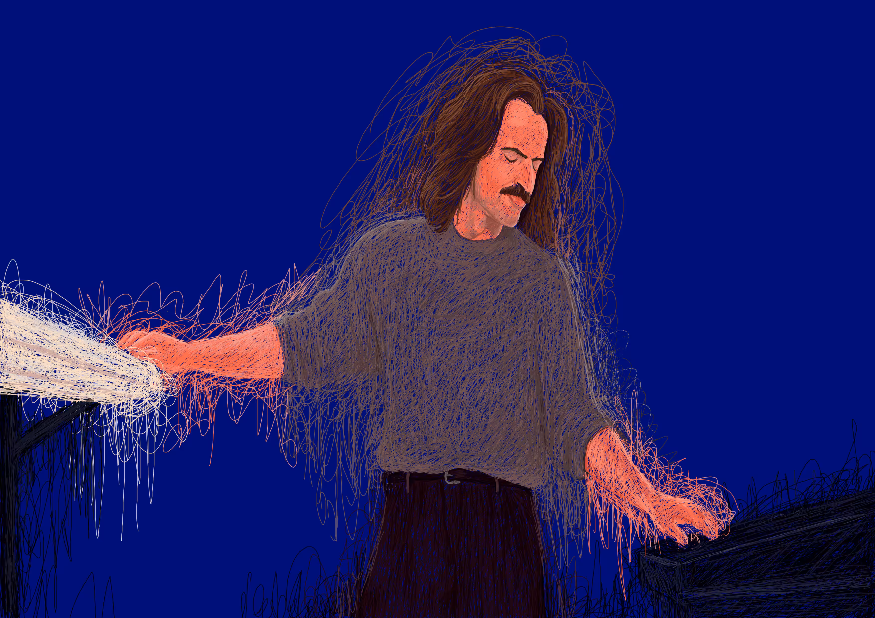 The magic of lines: Yanni