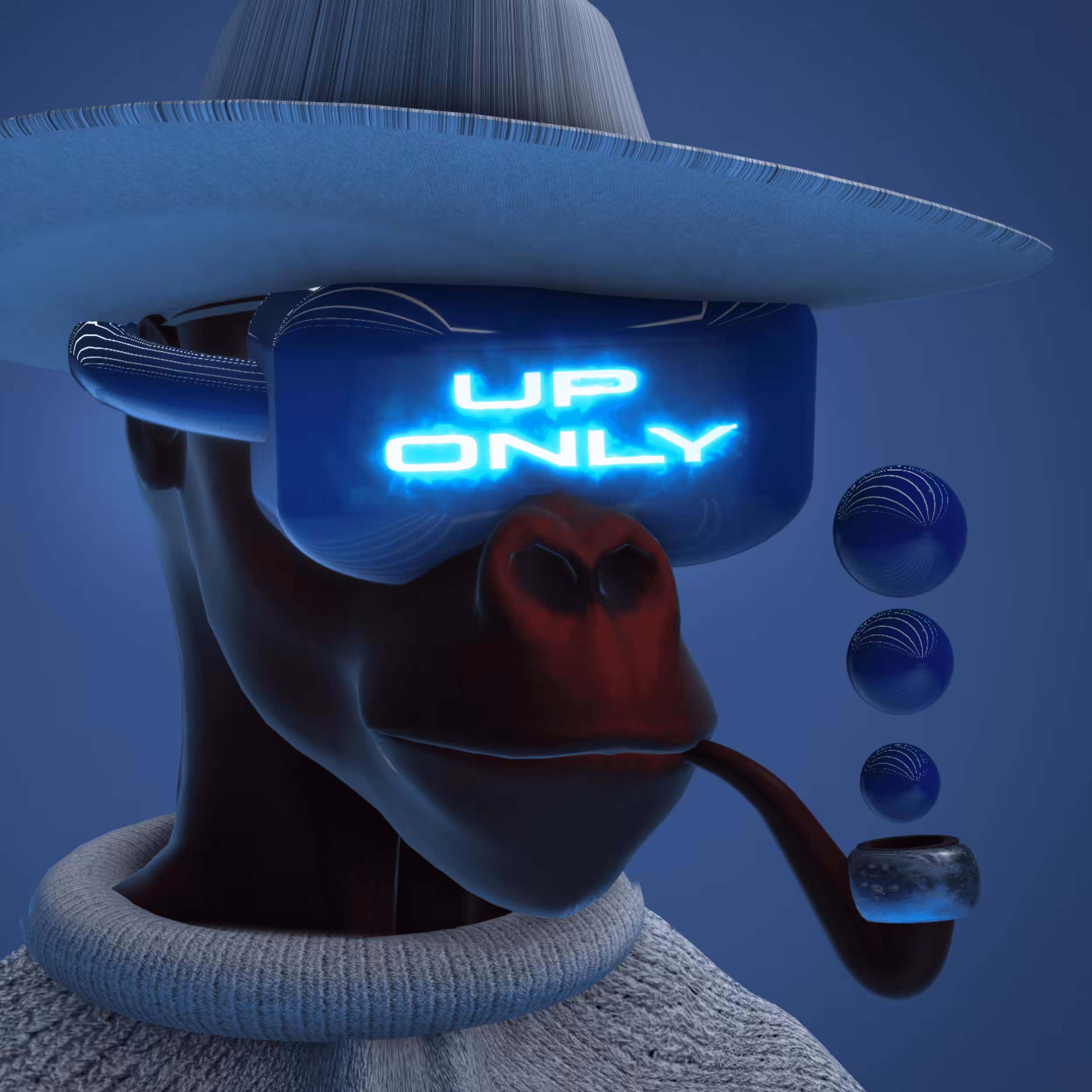 CryptoAvatar3D-044- Up Only