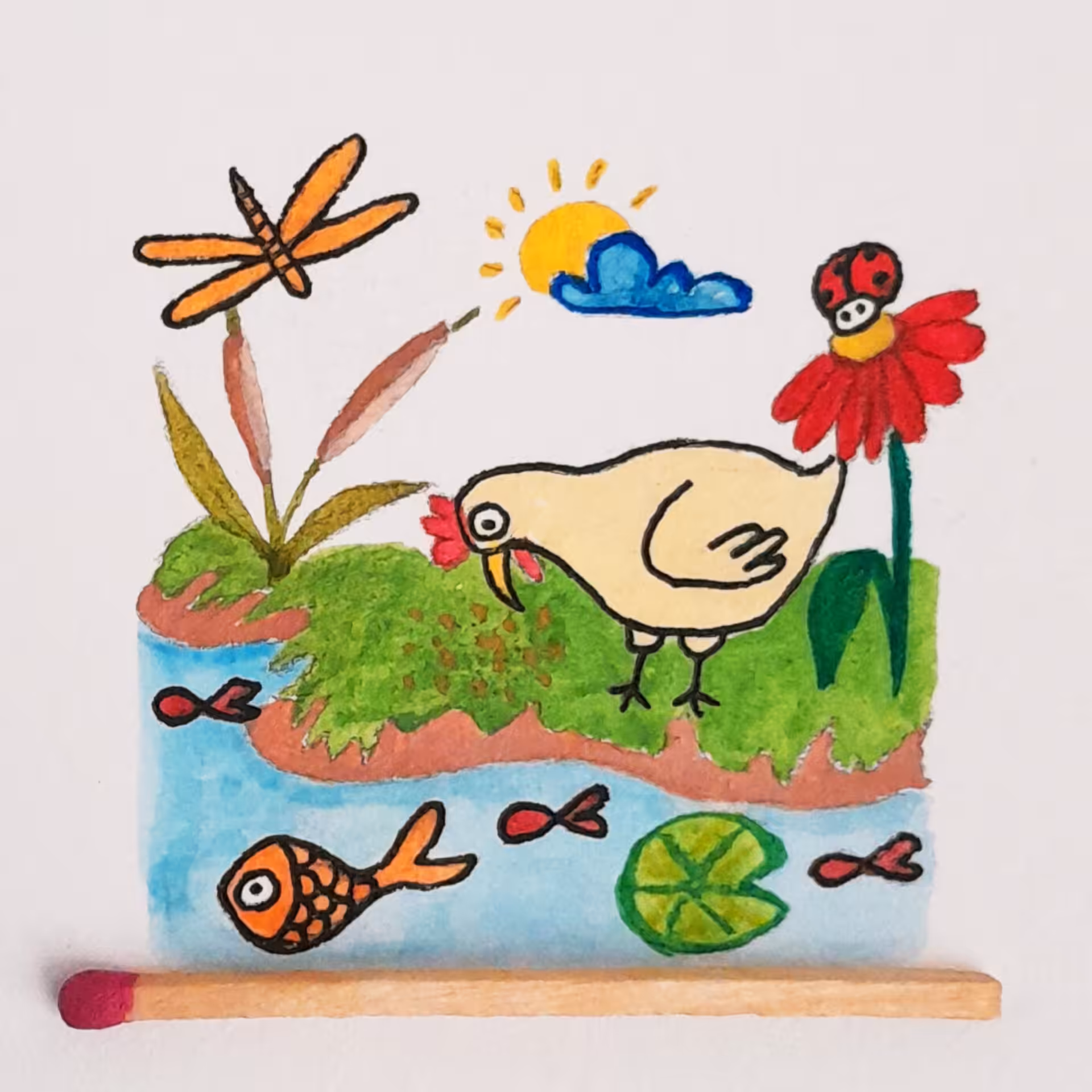  Matchstick: Chicken 4
