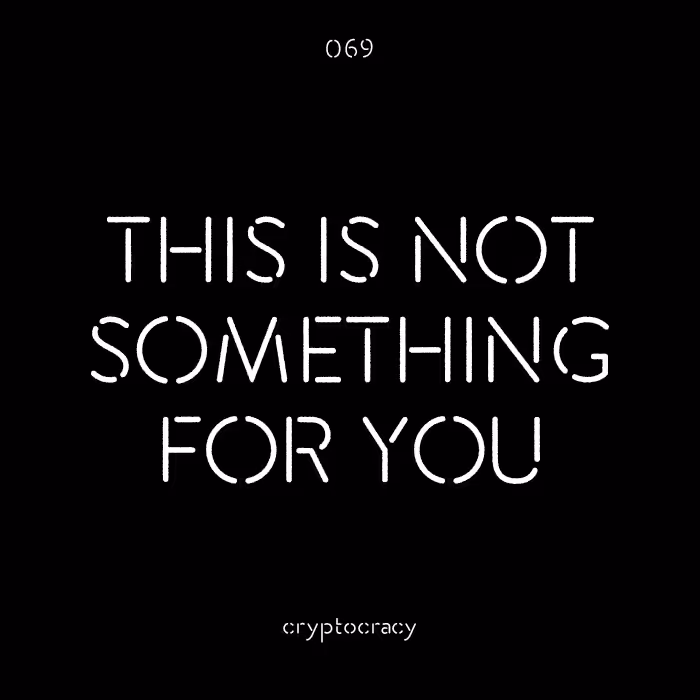 CRYPTOCRACY: #069 CRYPTOCRACY
