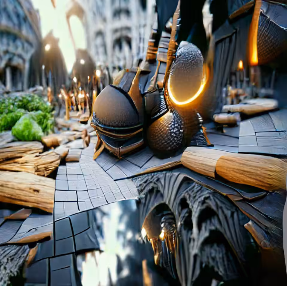 Dark fantasy world 