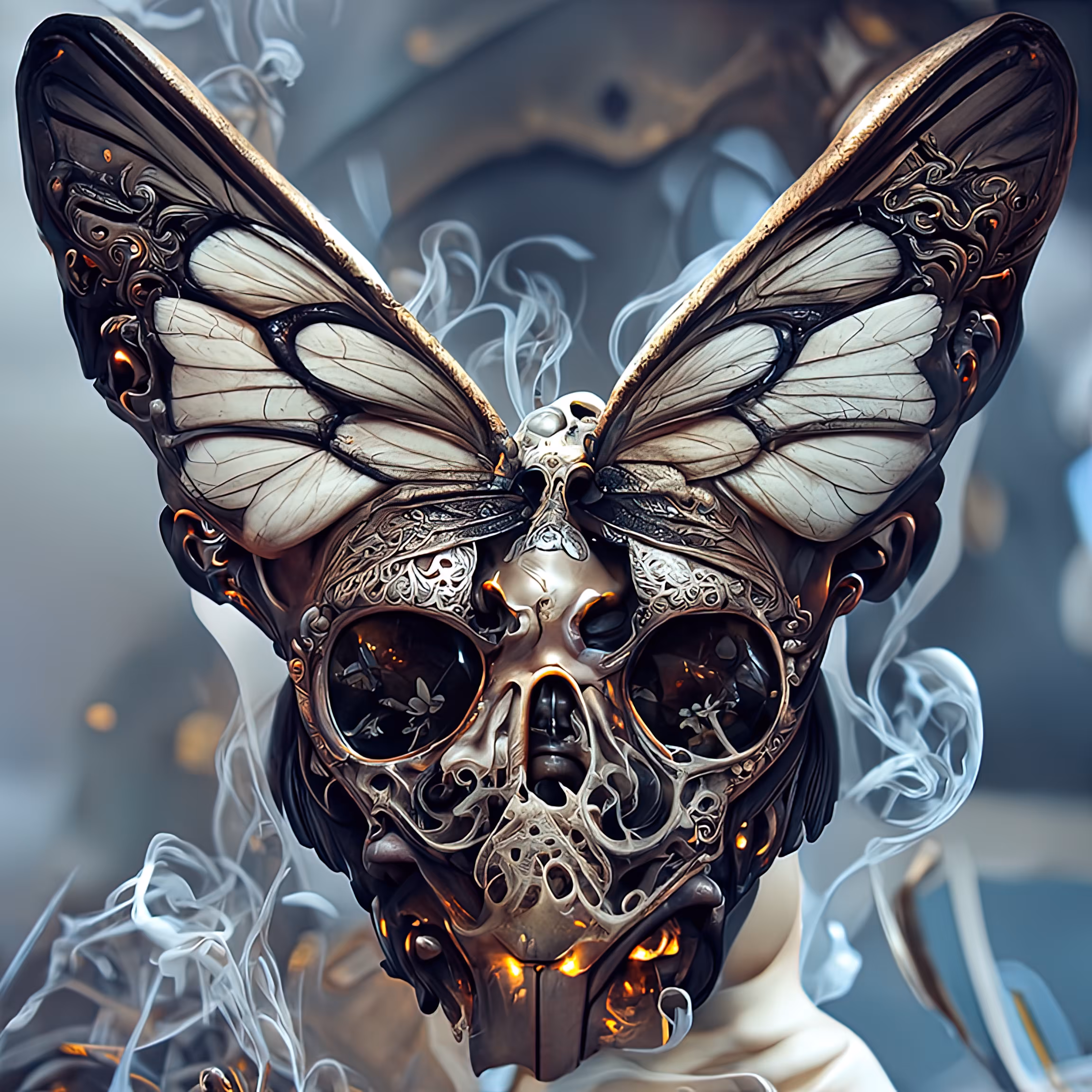 AInigma x O.G. SPIRATOM - Butterfly Skullz 💀🦋 Collab