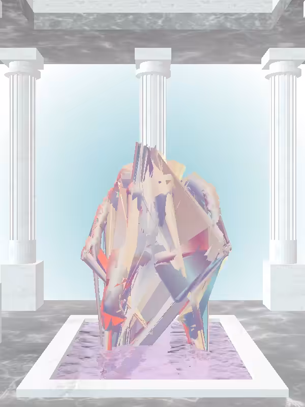 HeavenComputer: The Dancing Multichrome Haze Woman #4411