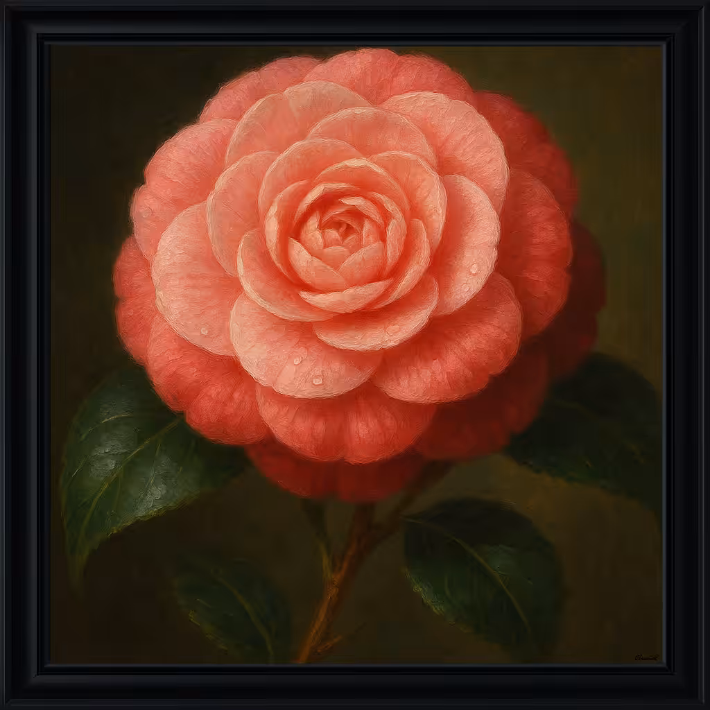 Camellia Japonica (Japanese Camellia)