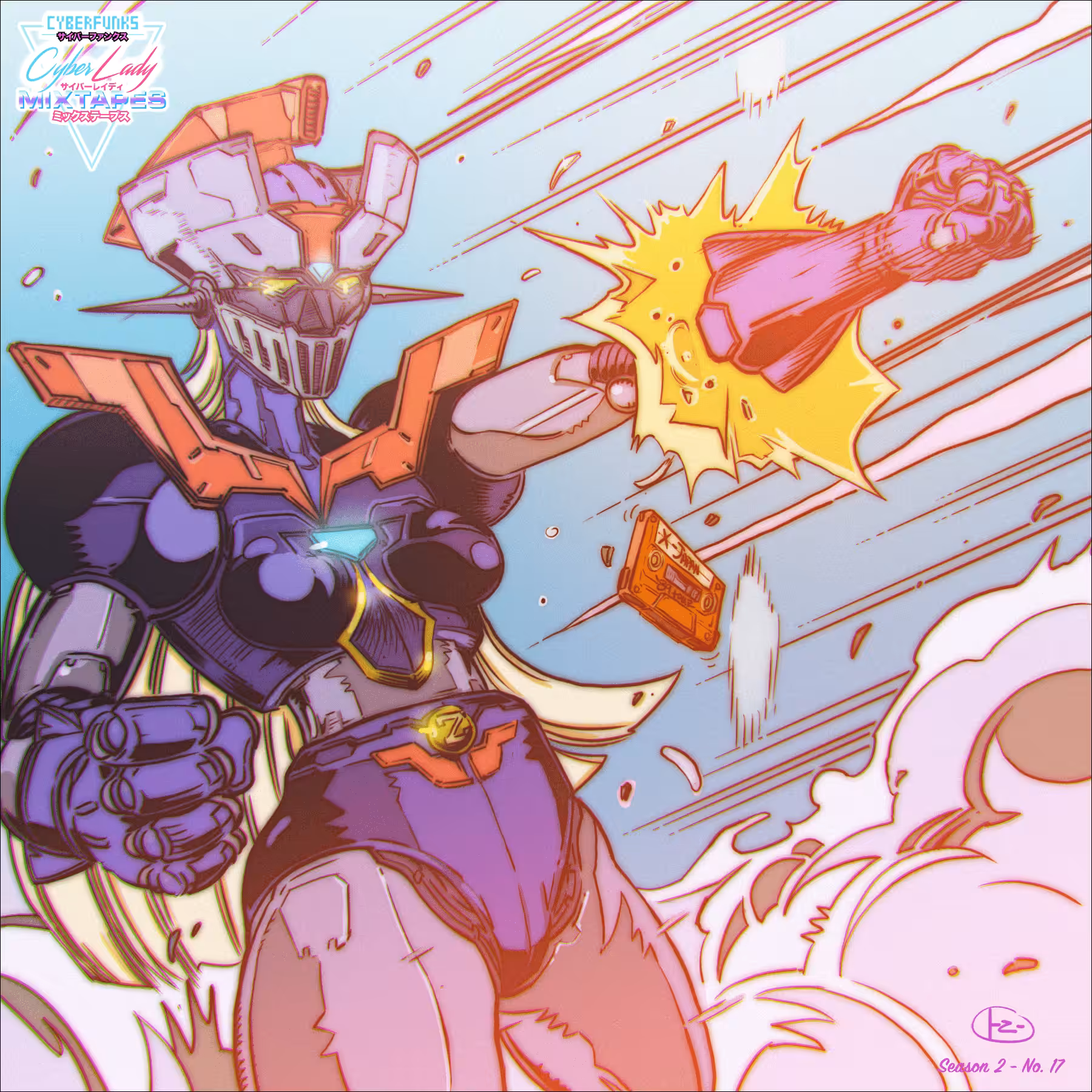 Cyberfunks-Season 2, CyberLady Mixtapes No.17