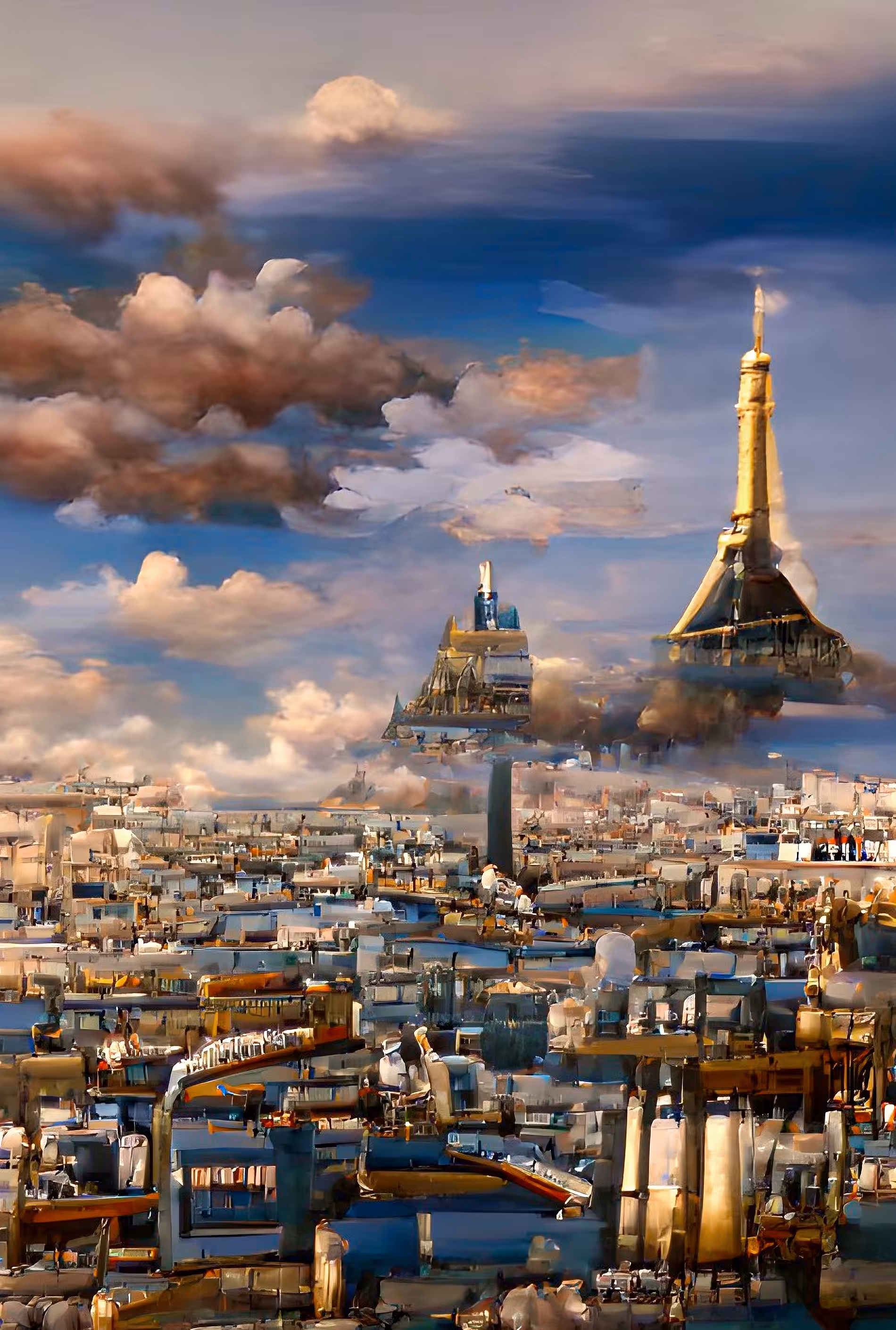 AI Cityscapes - Paris, France