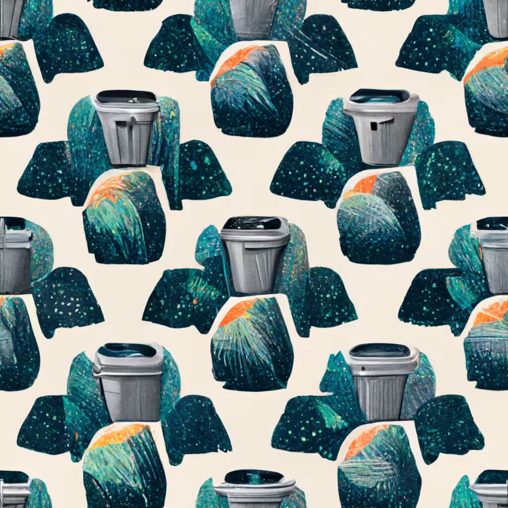 Decorative Toter Wraps Ⓡ: Abstract Toter #5
