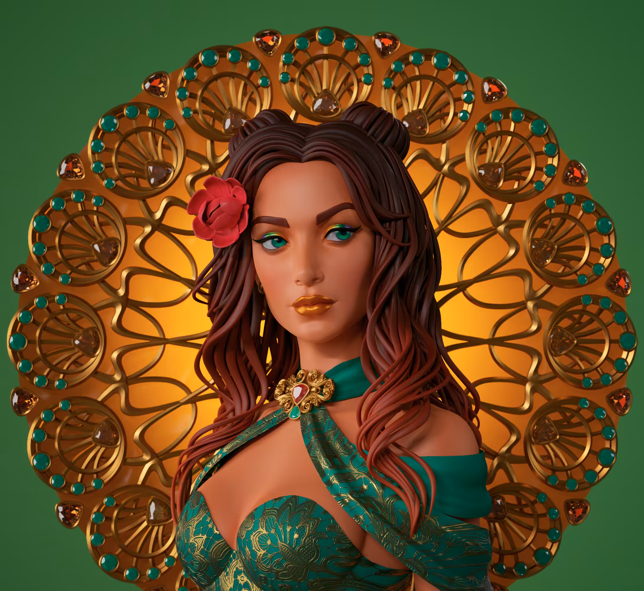 Art Nouveau Girl #1 - World of Women edition