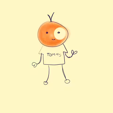tommy and his dancing worm