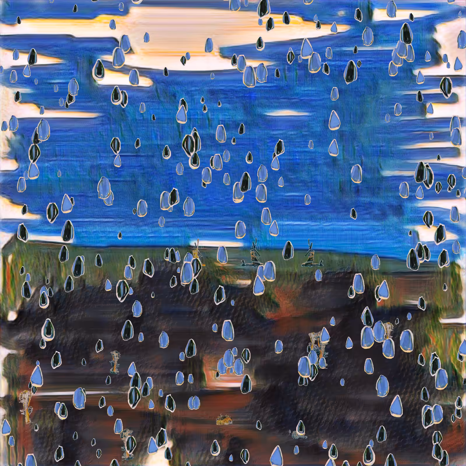 Painted Rain #43