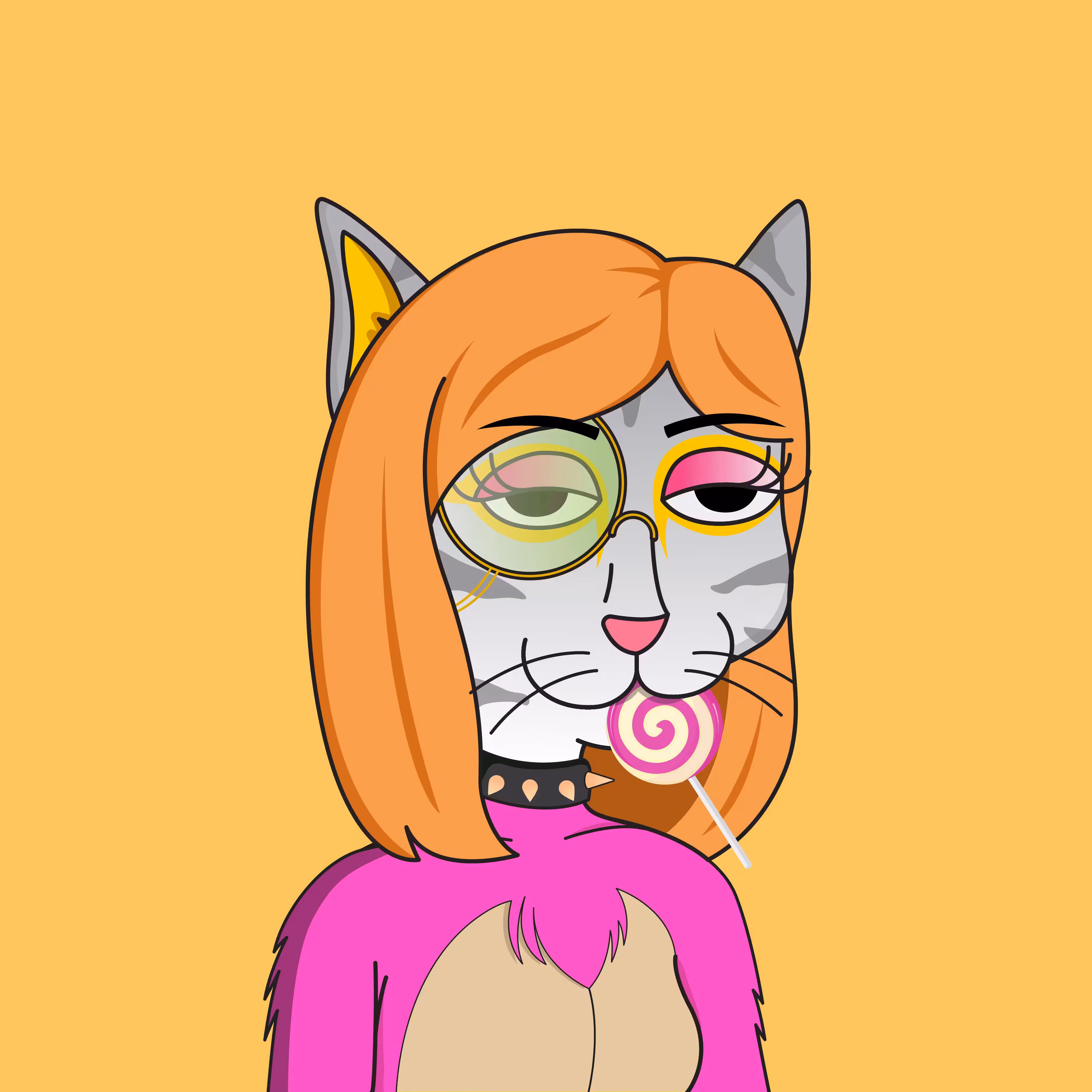 Girl Cat #56